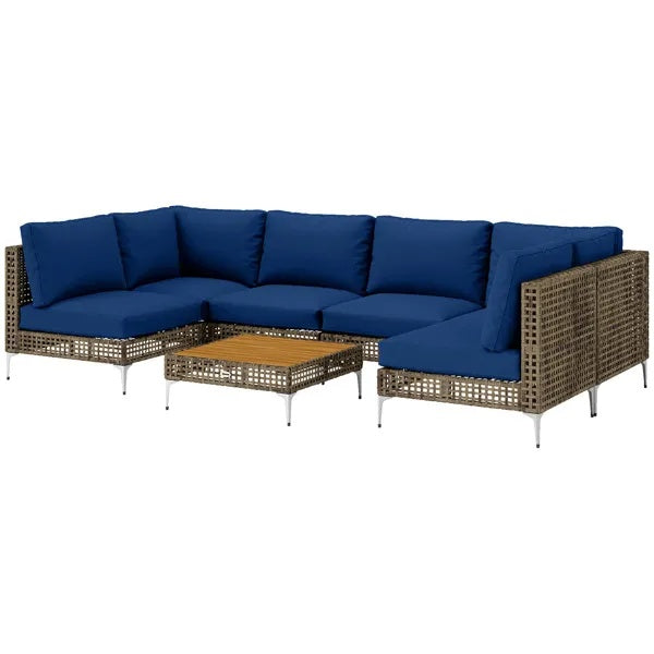 Garden Lounge Set - Patio Corner Furniture - Patio Sofa Set