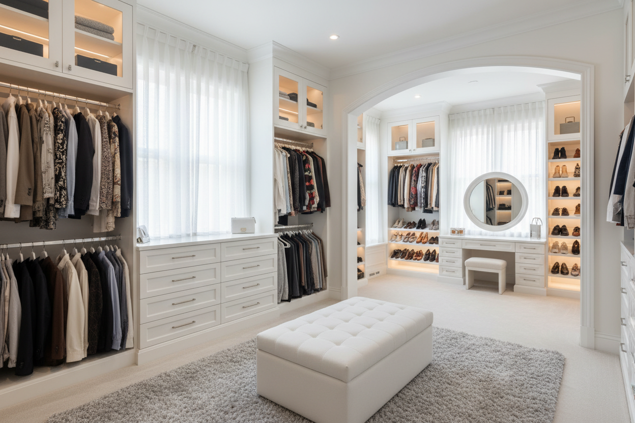 Wardrobes / Closet Systems / Modular Storage Solutions