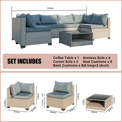 7-Piece All-Weather Patio Furniture Set | Casa