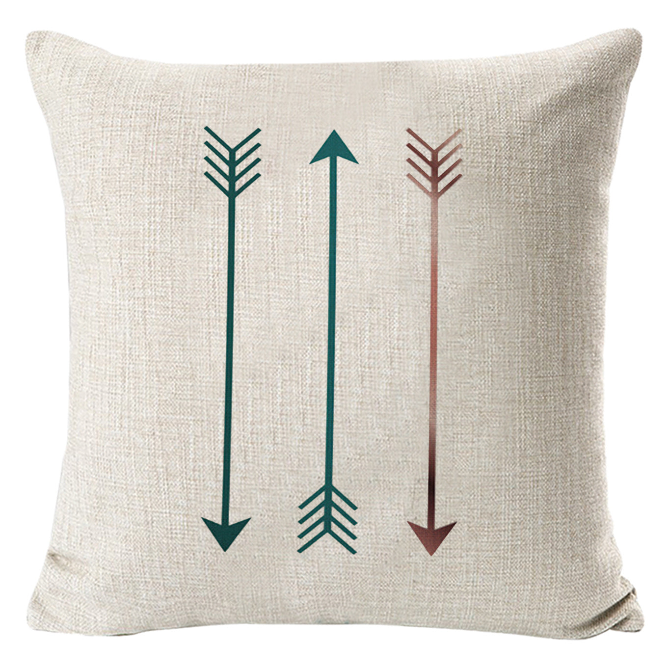 Geometric Striped Cotton Linen Cushion Cover