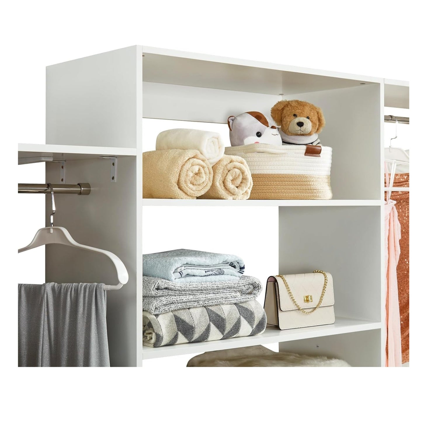Closet Organizer System - White