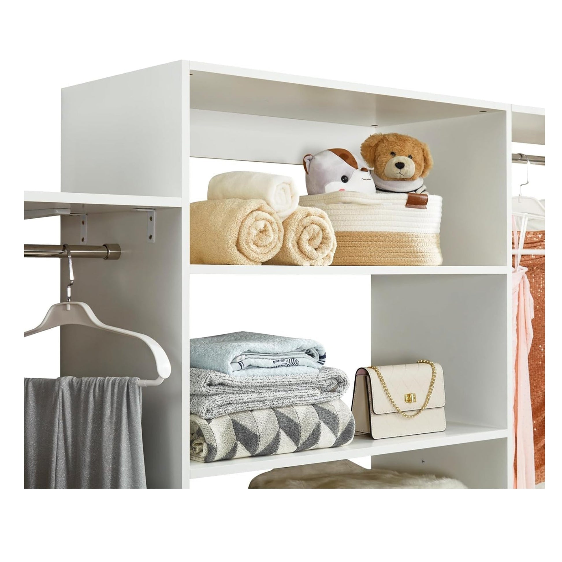 Closet Organizer System - White