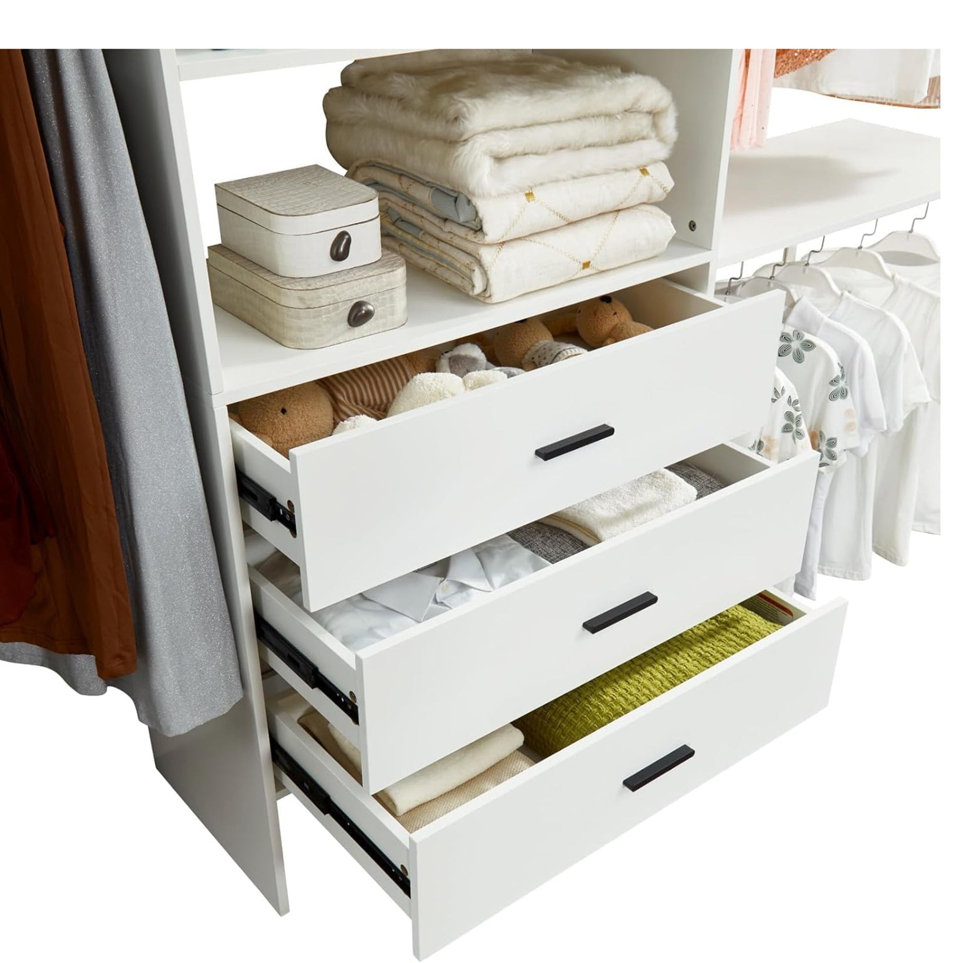 Closet Organizer System - White