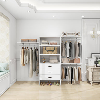 Closet Organizer System - White