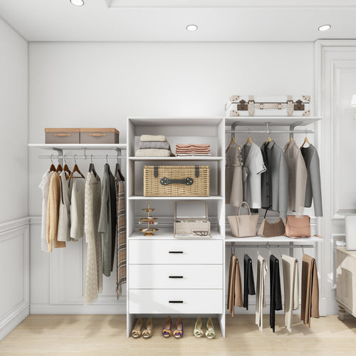 Closet Organizer System - White