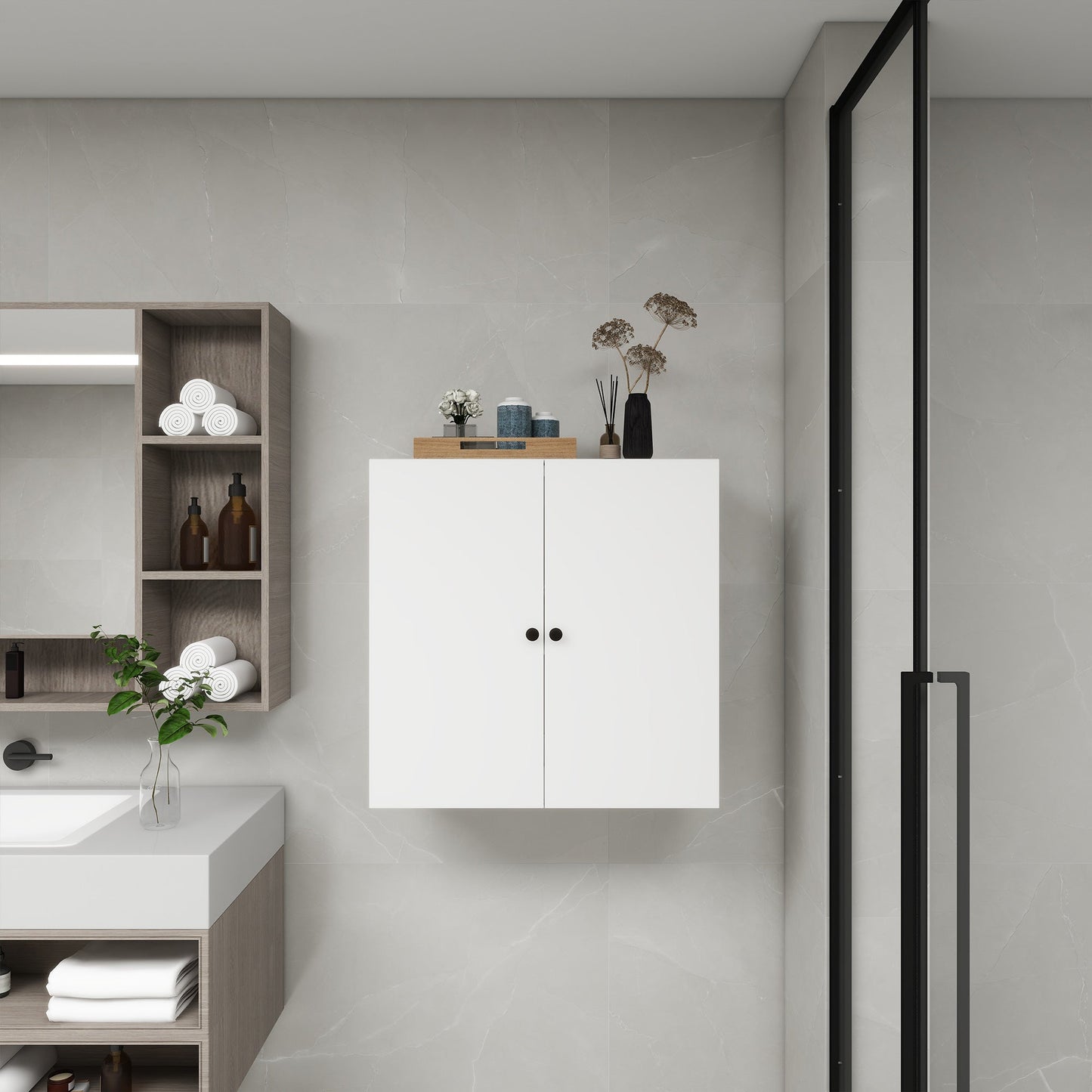 Closet Shelves For Bathroom