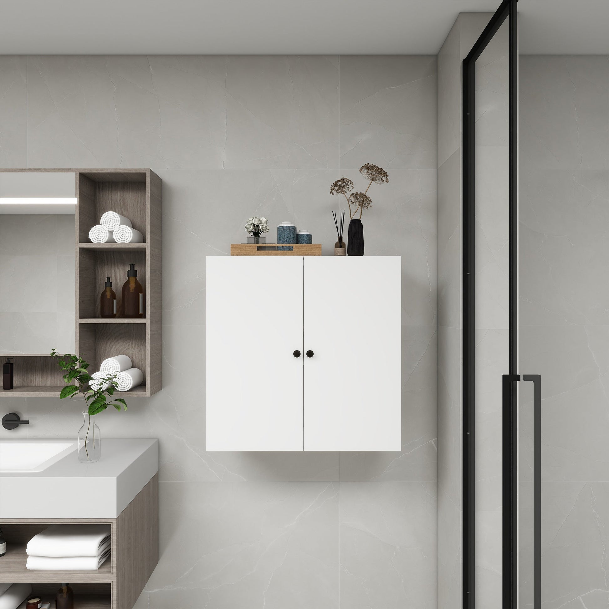 Closet Shelves For Bathroom