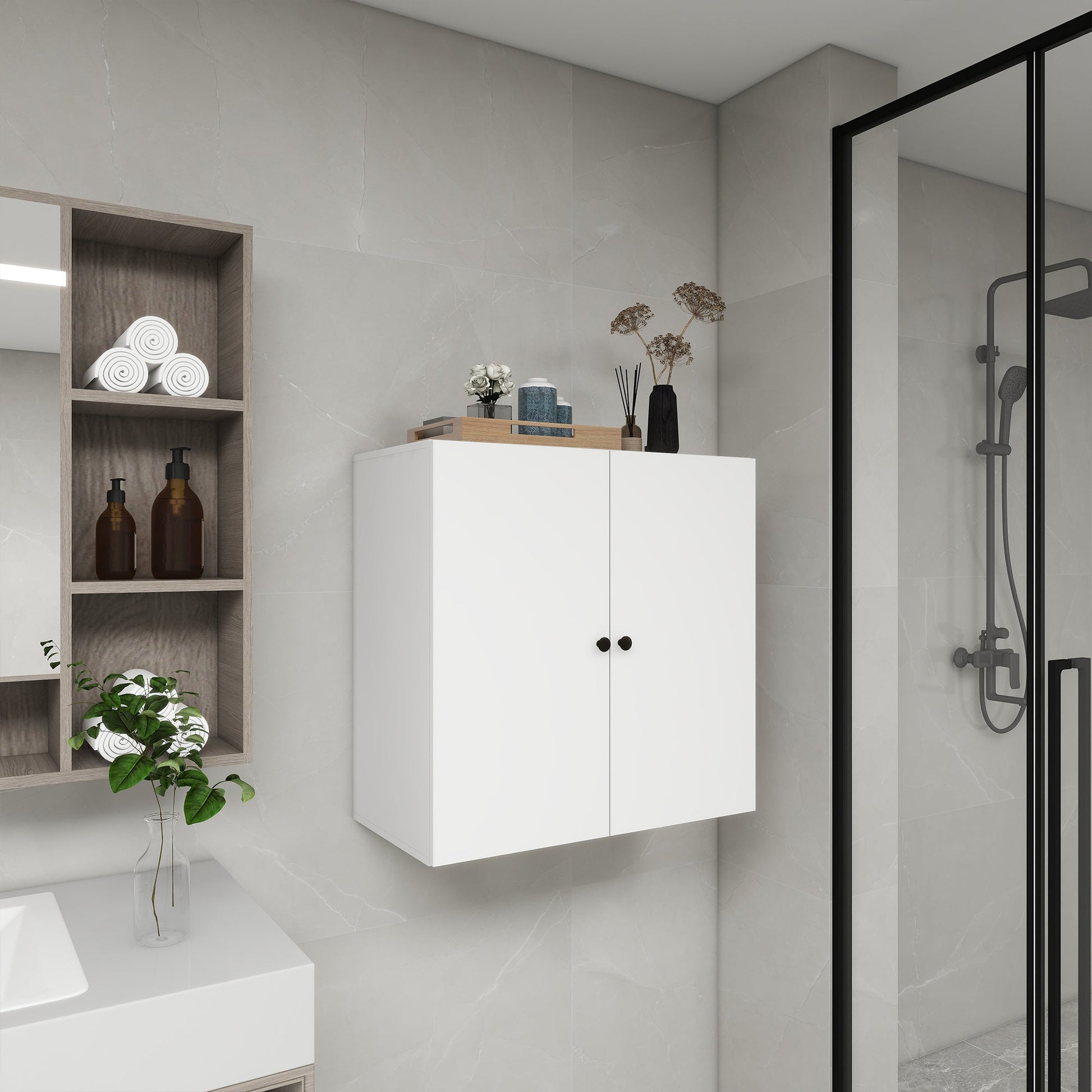 Closet Shelves For Bathroom