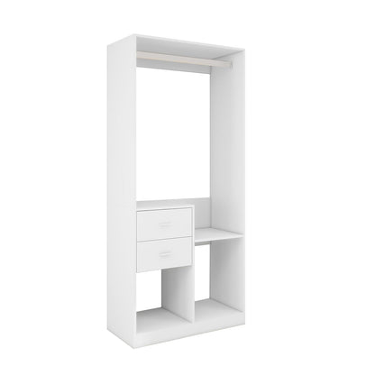 Closet System for Walk in Closets - Gray