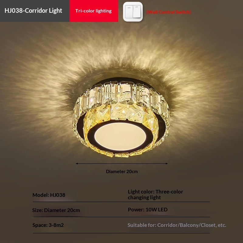 LED Ceiling Light for Hallway Walk-In Closet Modern Flush Mount