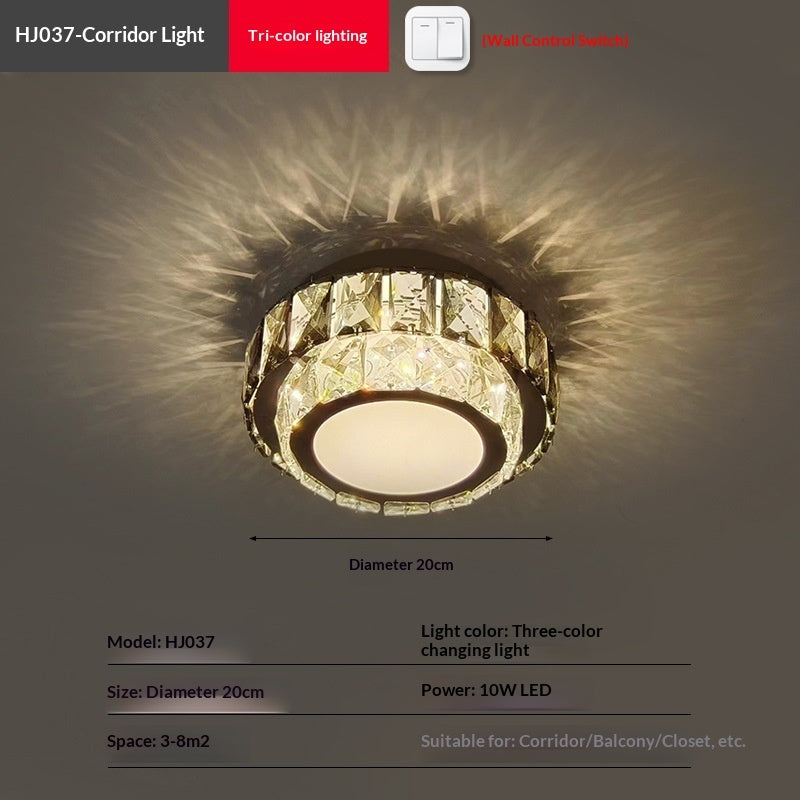 LED Ceiling Light for Hallway Walk-In Closet Modern Flush Mount