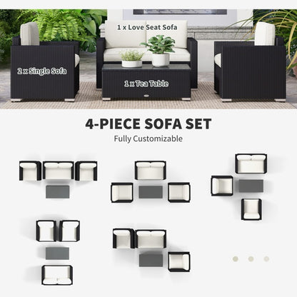 Lounge Garden Chair Set - Outdoor Furniture Set