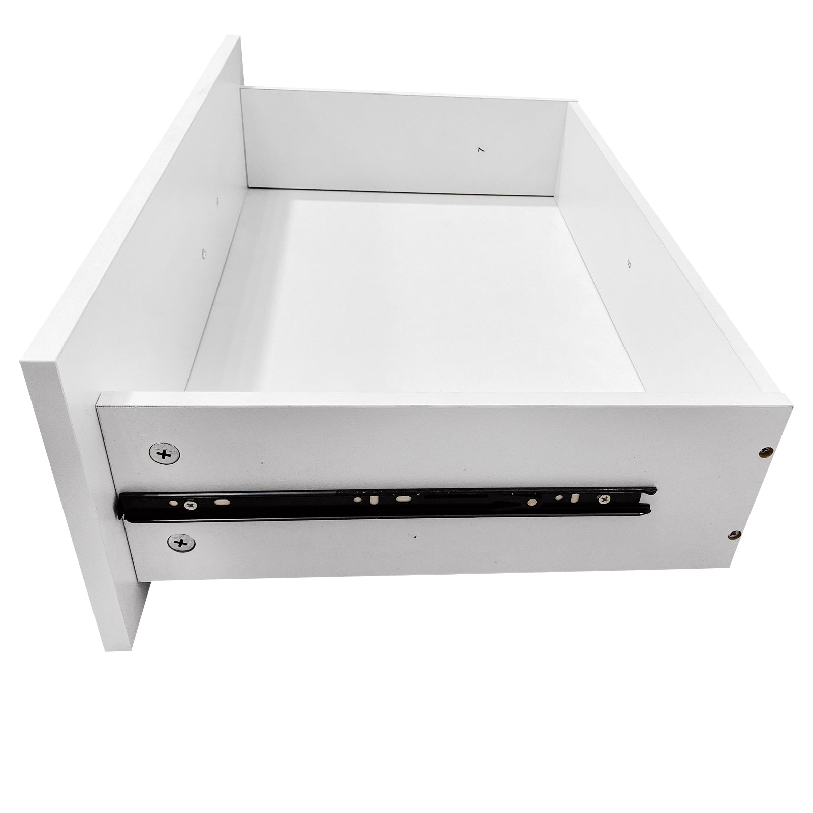 Modular Closet System Wall-Mounted White Wardrobe Organizer