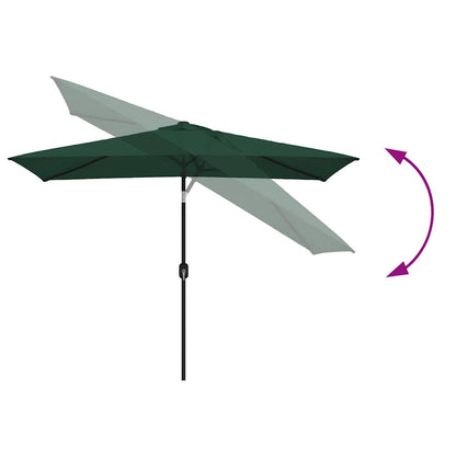 Rectangular Parasol - Sand White