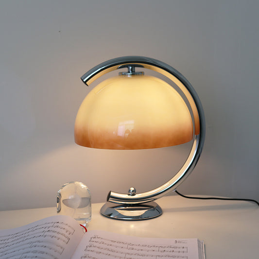 Retro Bauhaus Glass Table Lamp Decorative Home Light